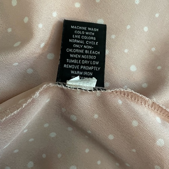 Jason Wu for Target Pink Polka Dot Blouse Size L - Picture 4 of 7